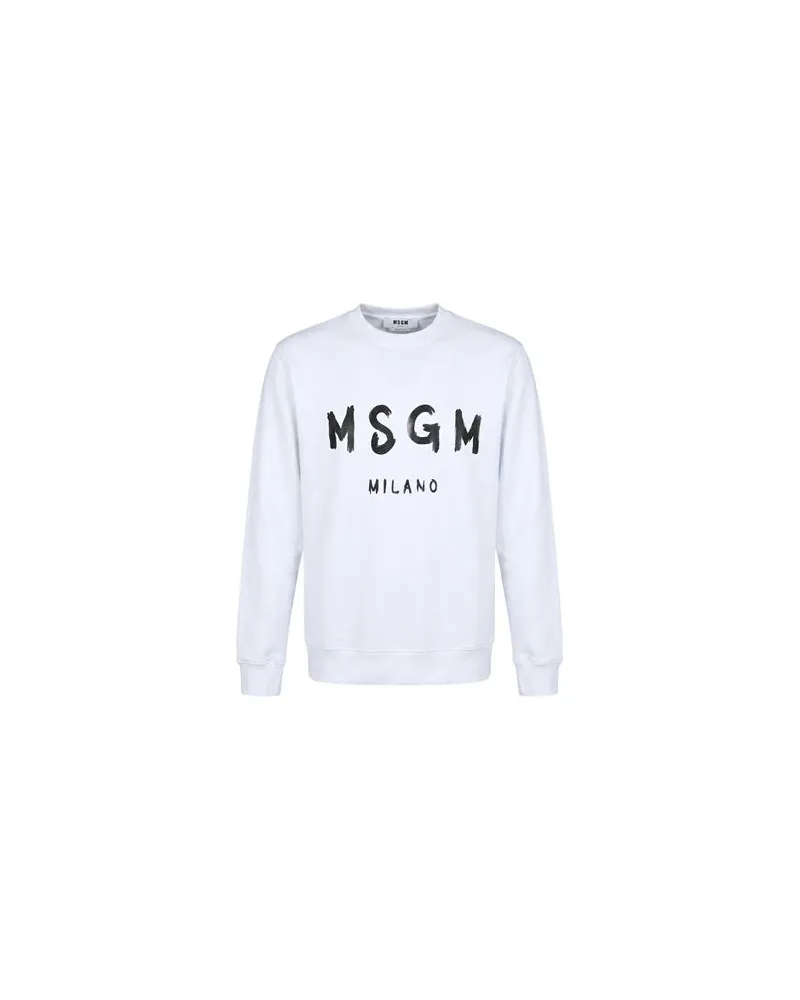 MSGM TOPS - Sweatshirtsauf YOOX.COM Weiß