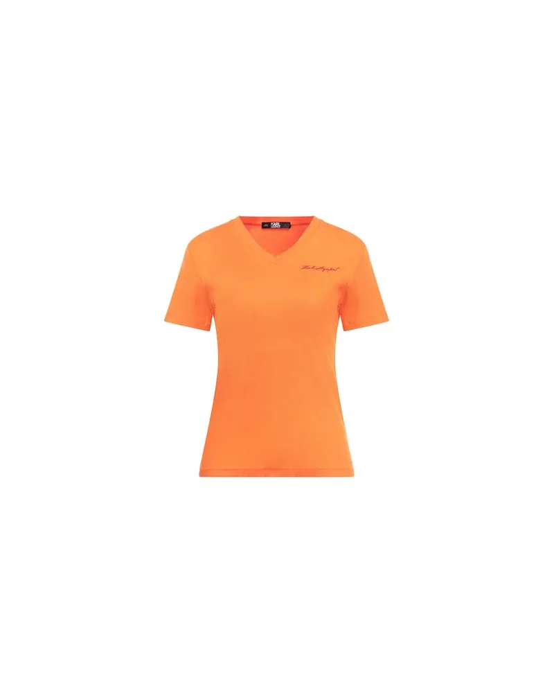 Karl Lagerfeld TOPS - T-shirtsauf YOOX.COM Orange