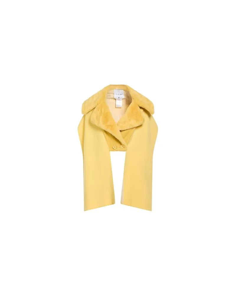 Tricot Chic JACKEN & MÄNTEL - Capesauf YOOX.COM Gelb