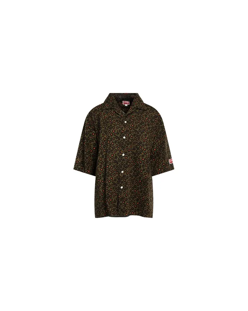 Kenzo TOPS - Hemdenauf YOOX.COM Militärgrün