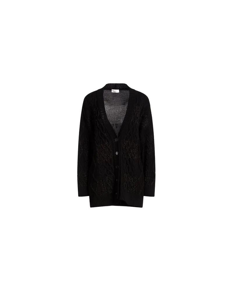 Paolo Pecora Milano STRICKWAREN - Strickjackenauf YOOX.COM Schwarz