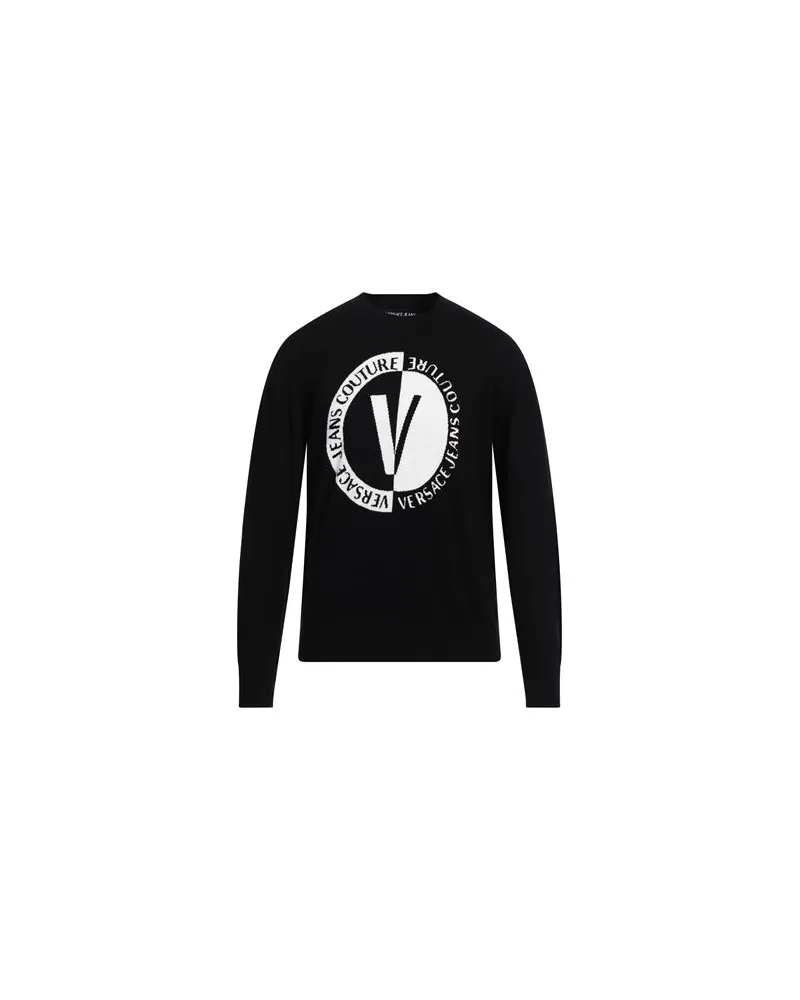 Versace Jeans STRICKWAREN - Pulloverauf YOOX.COM Schwarz