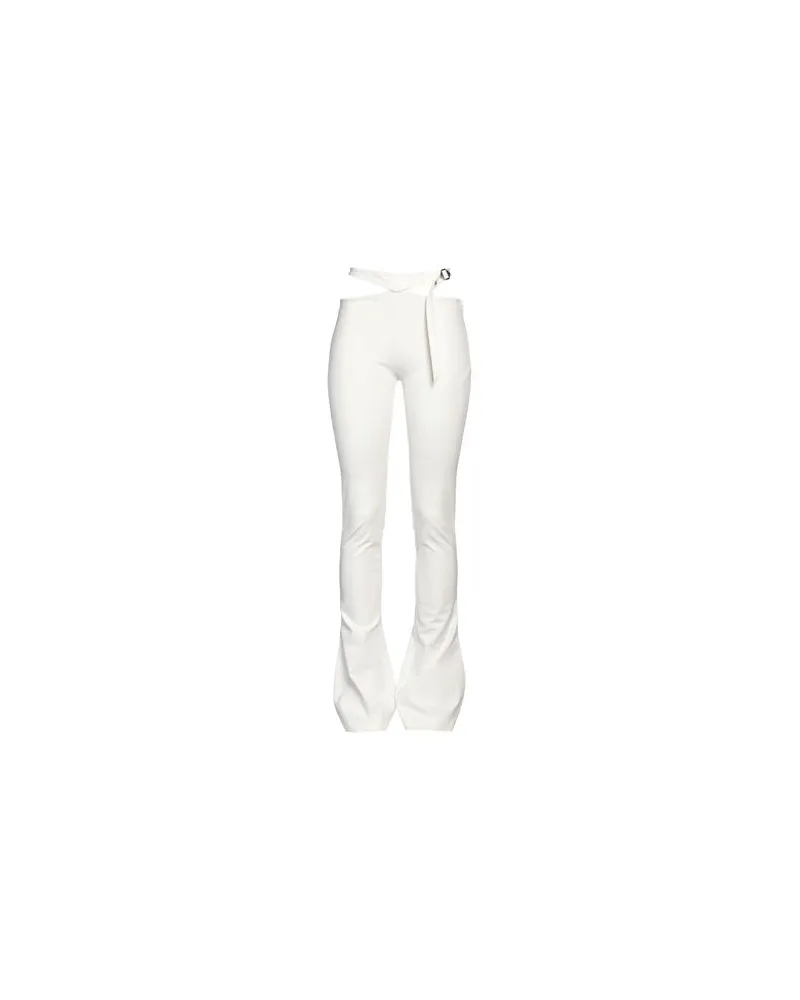 ATTICO HOSEN & RÖCKE - Hosenauf YOOX.COM Weiß