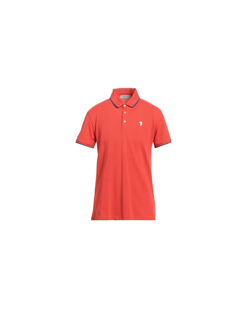 Trussardi TOPS - Poloshirtsauf YOOX.COM Rostrot