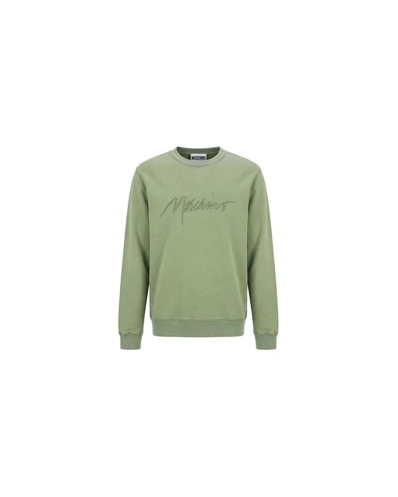 Moschino TOPS - Sweatshirtsauf YOOX.COM Militärgrün