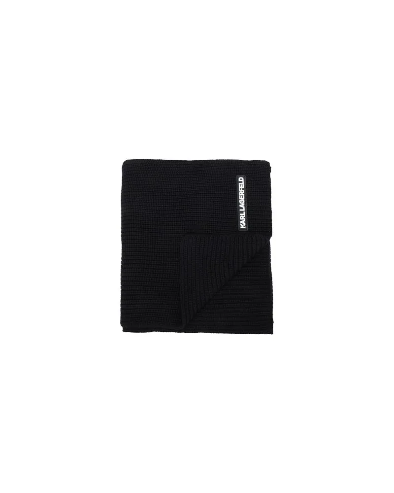 Karl Lagerfeld ESSENTIAL KNIT SCARF  - ACCESSOIRES - Schalsauf YOOX.COM Nachtblau