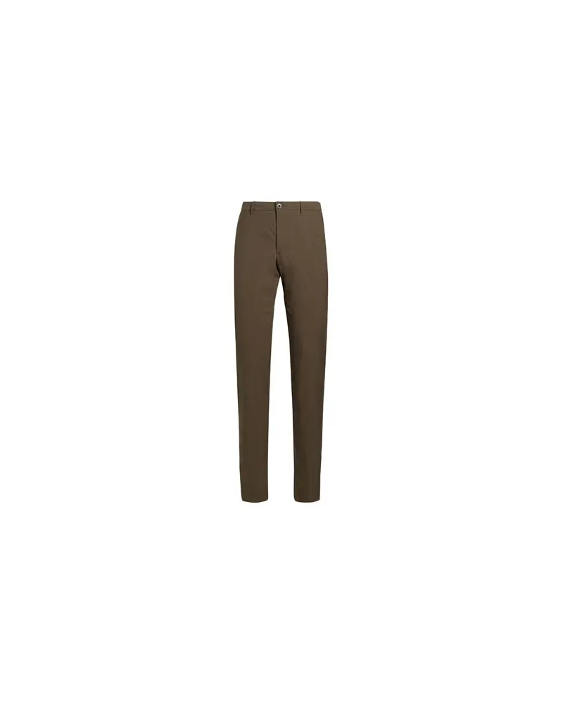 Slowear HOSEN & RÖCKE - Hosenauf YOOX.COM Militärgrün