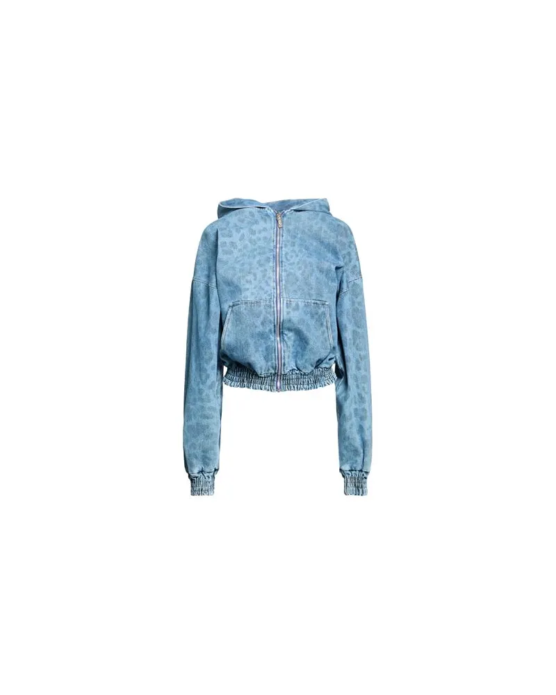 DISCLAIMER JACKEN & MÄNTEL - Jeansjacken/Mäntelauf YOOX.COM Blau