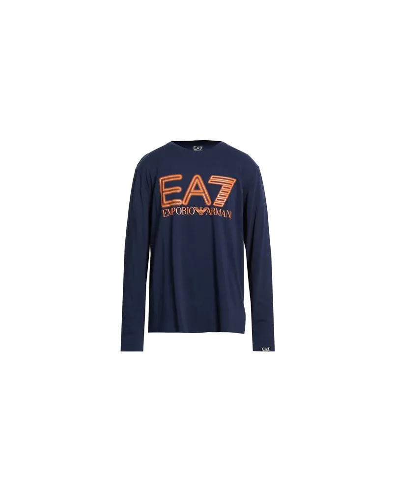 EA7 TOPS - T-shirtsauf YOOX.COM Nachtblau