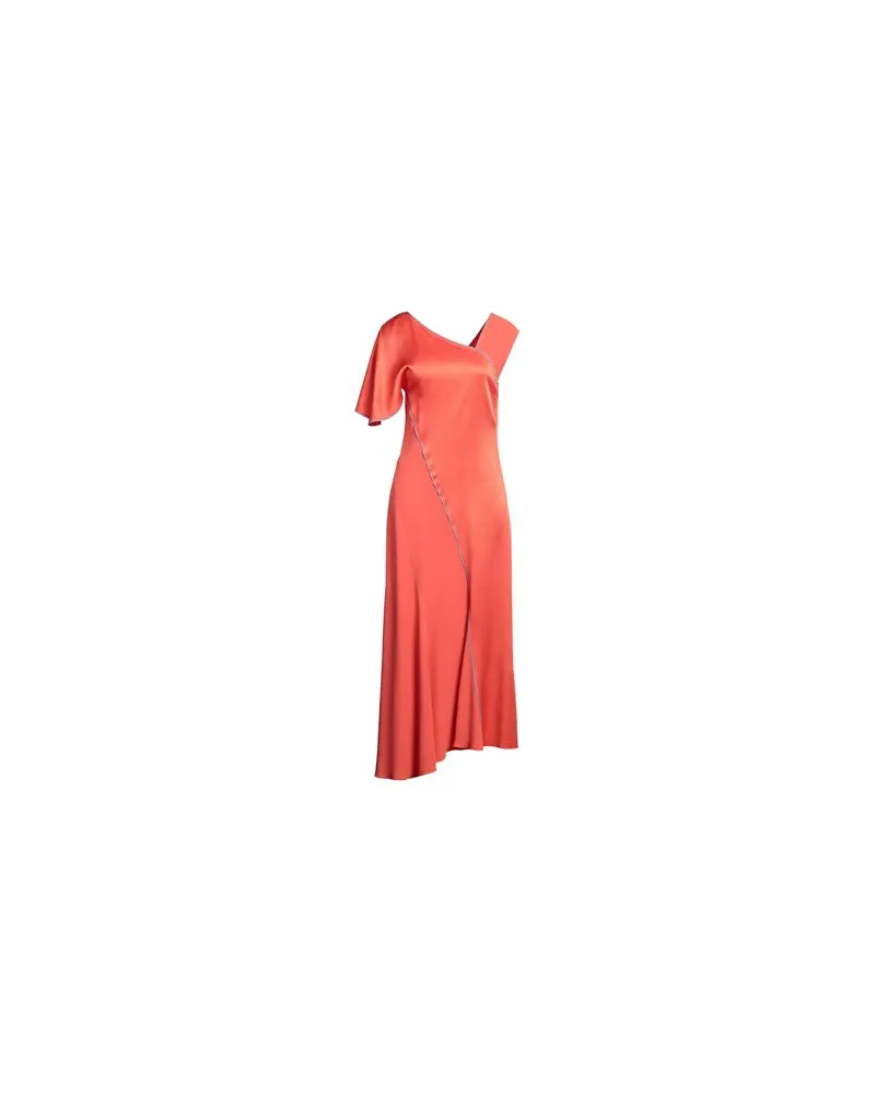 Victoria Beckham KLEIDER - Midi-Kleiderauf YOOX.COM Orange
