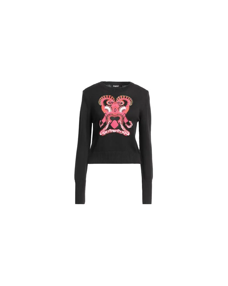 Desigual STRICKWAREN - Pulloverauf YOOX.COM Schwarz
