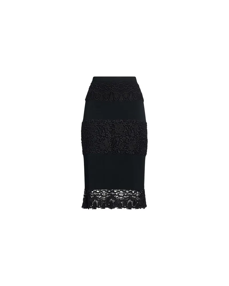 Dolce & Gabbana HOSEN & RÖCKE - Midi-Röckeauf YOOX.COM Schwarz
