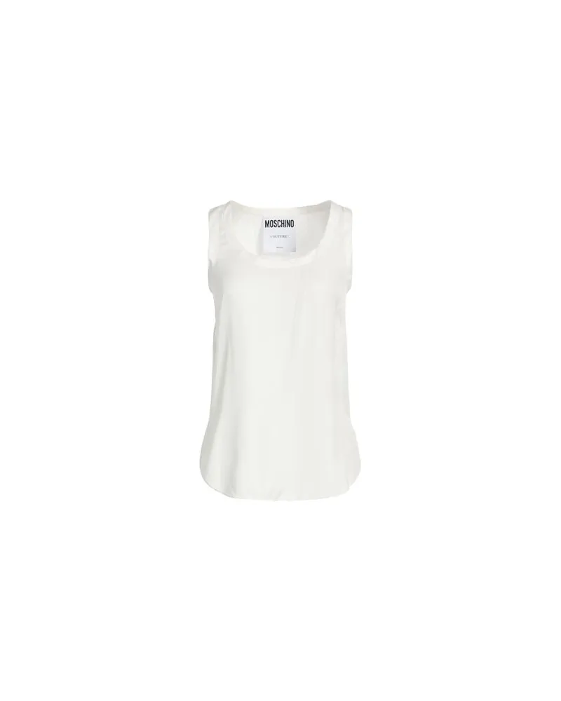 Moschino TOPS - Tank Topsauf YOOX.COM Weiß