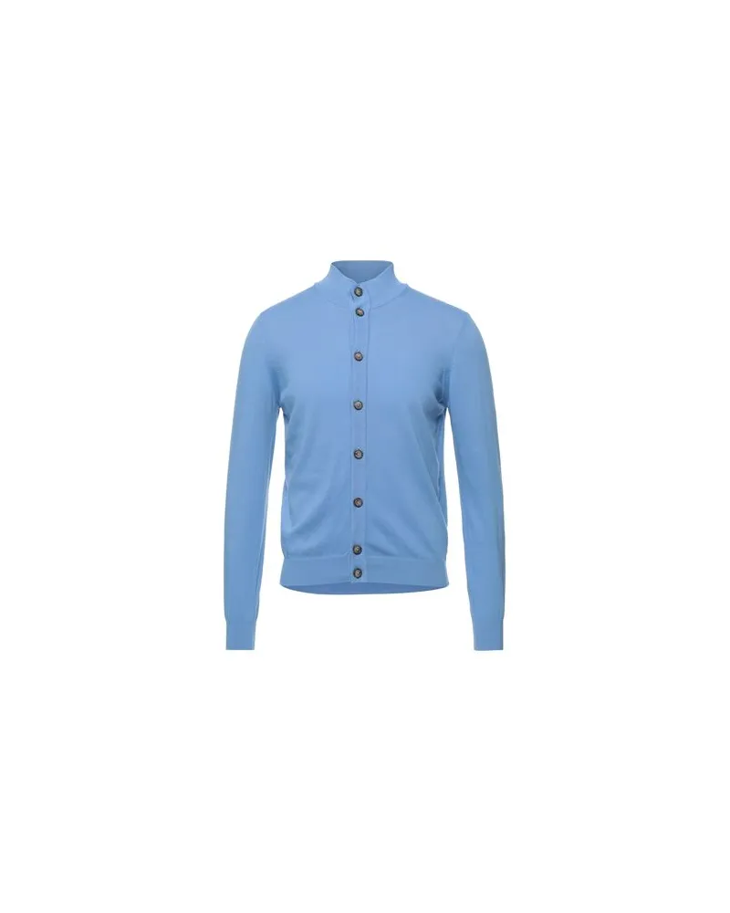 Heritage STRICKWAREN - Strickjackenauf YOOX.COM Blaugrau