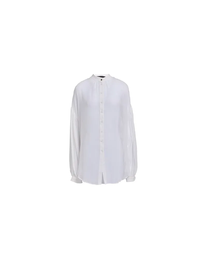Isabel Benenato TOPS - Hemdenauf YOOX.COM Weiß