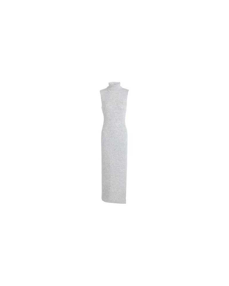 Topshop KLEIDER - Midi-Kleiderauf YOOX.COM Hellgrau