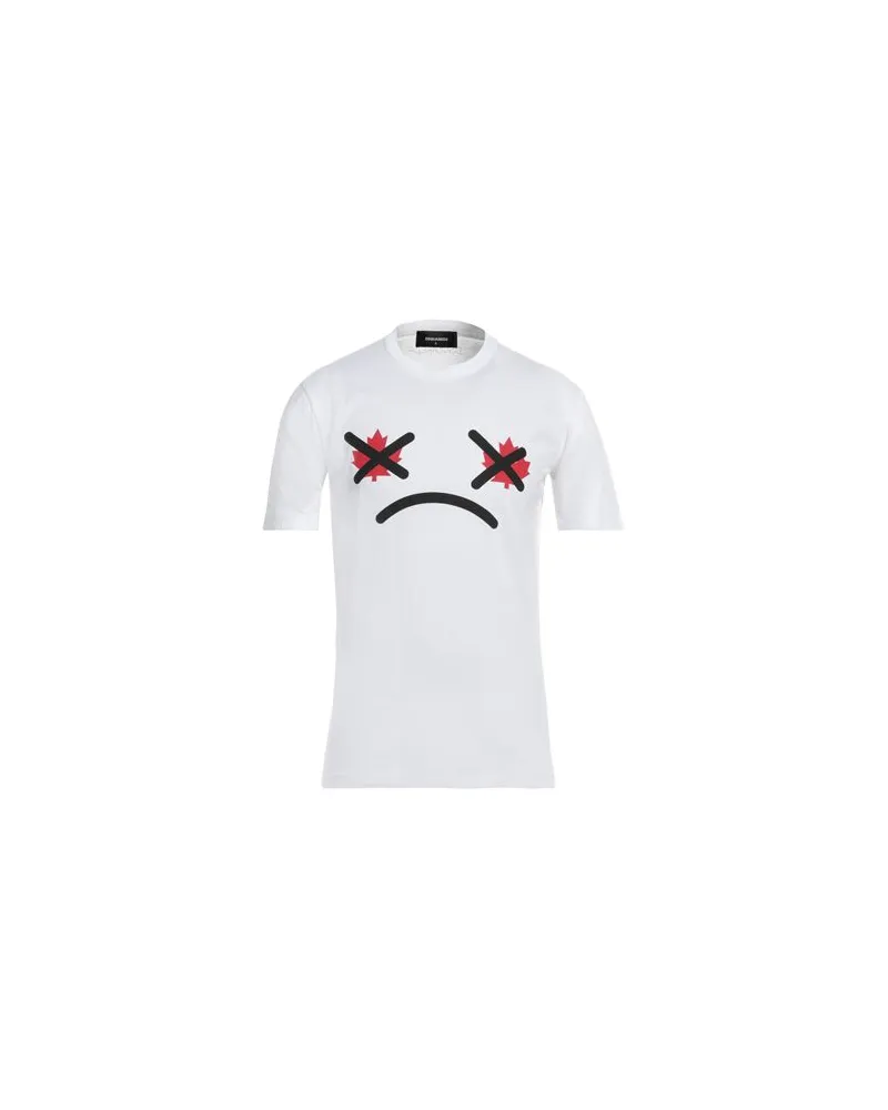 Dsquared2 TOPS - T-shirtsauf YOOX.COM Weiß