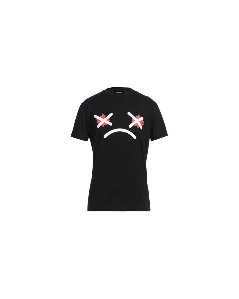 Dsquared2 TOPS - T-shirtsauf YOOX.COM Schwarz