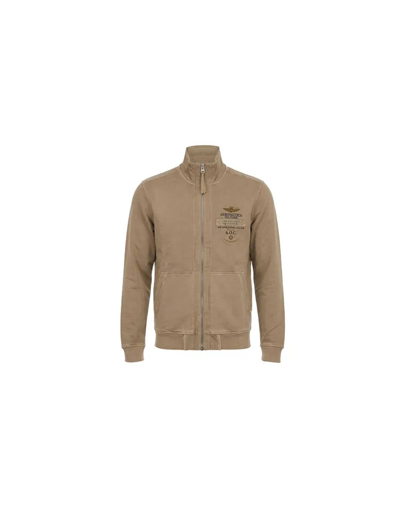 Aeronautica Militare TOPS - Sweatshirtsauf YOOX.COM Khaki