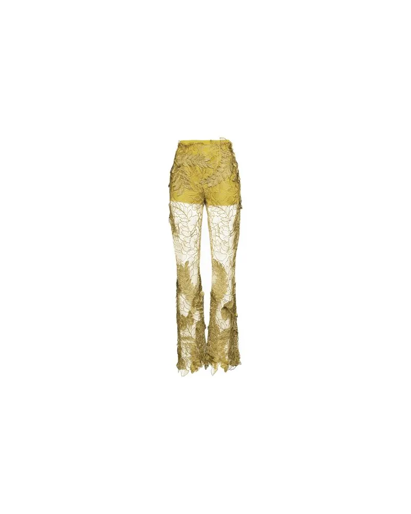 Alberta Ferretti HOSEN & RÖCKE - Hosenauf YOOX.COM Limettengrün