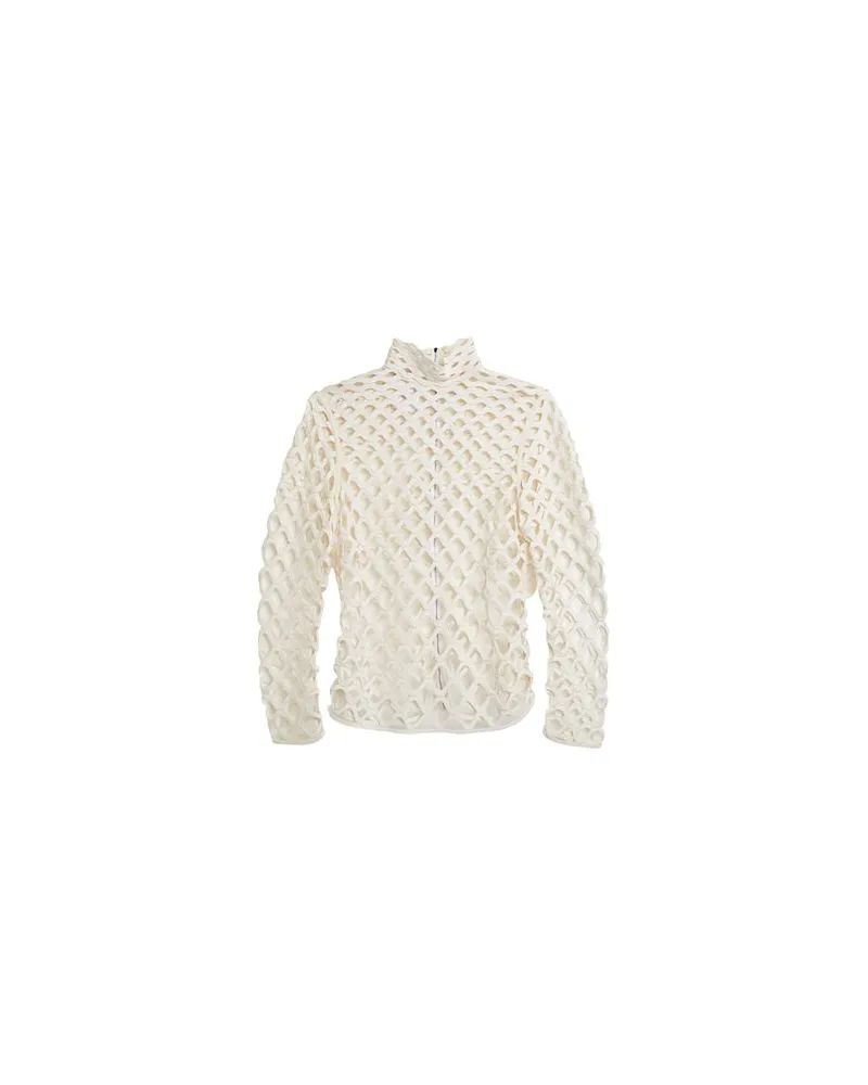 Valentino Garavani TOPS - Topsauf YOOX.COM Cremeweiß