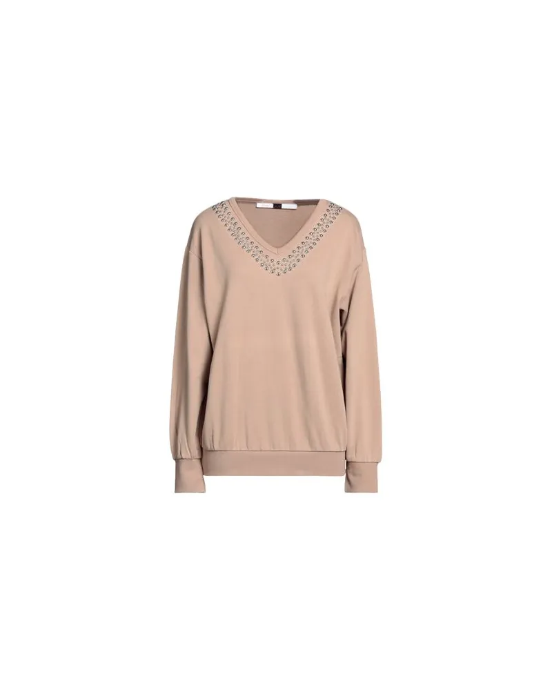 Sun68 TOPS - Sweatshirtsauf YOOX.COM Kamel