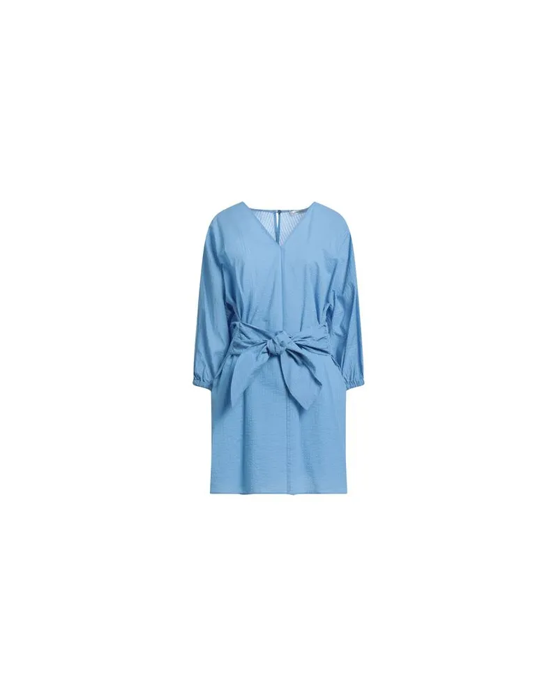 Simona Corsellini KLEIDER - Mini-Kleiderauf YOOX.COM Blaugrau