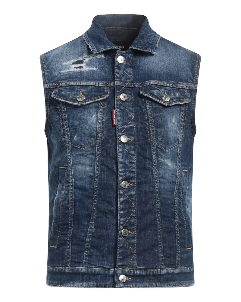 Dsquared2 Jeansjacke/-mantel Blau