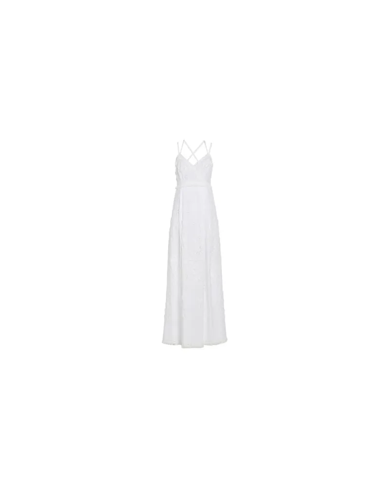 Alberta Ferretti KLEIDER - Maxi-Kleiderauf YOOX.COM Weiß