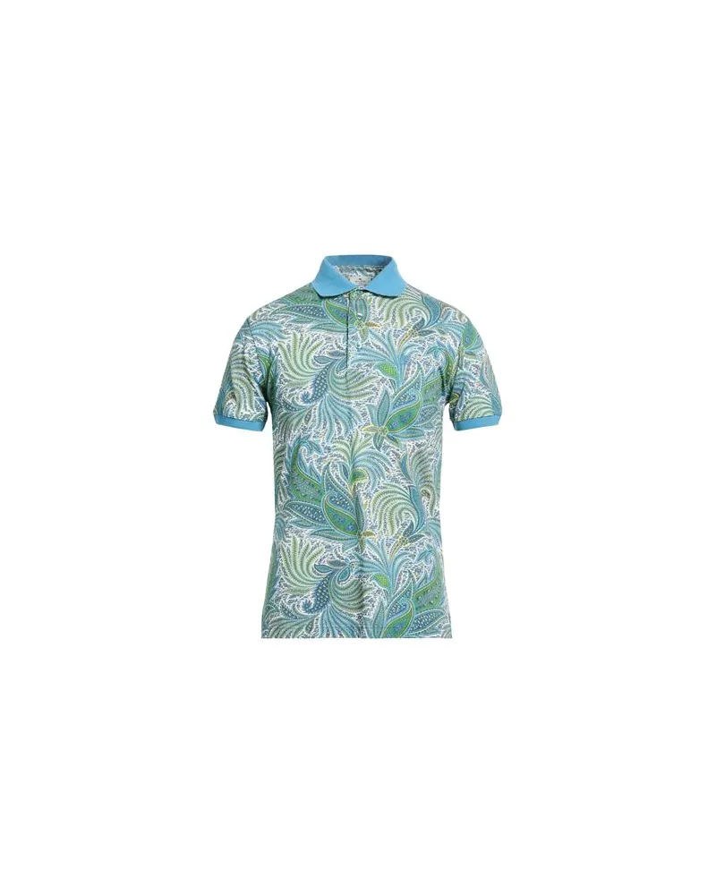 Etro TOPS - Poloshirtsauf YOOX.COM Taubenblau