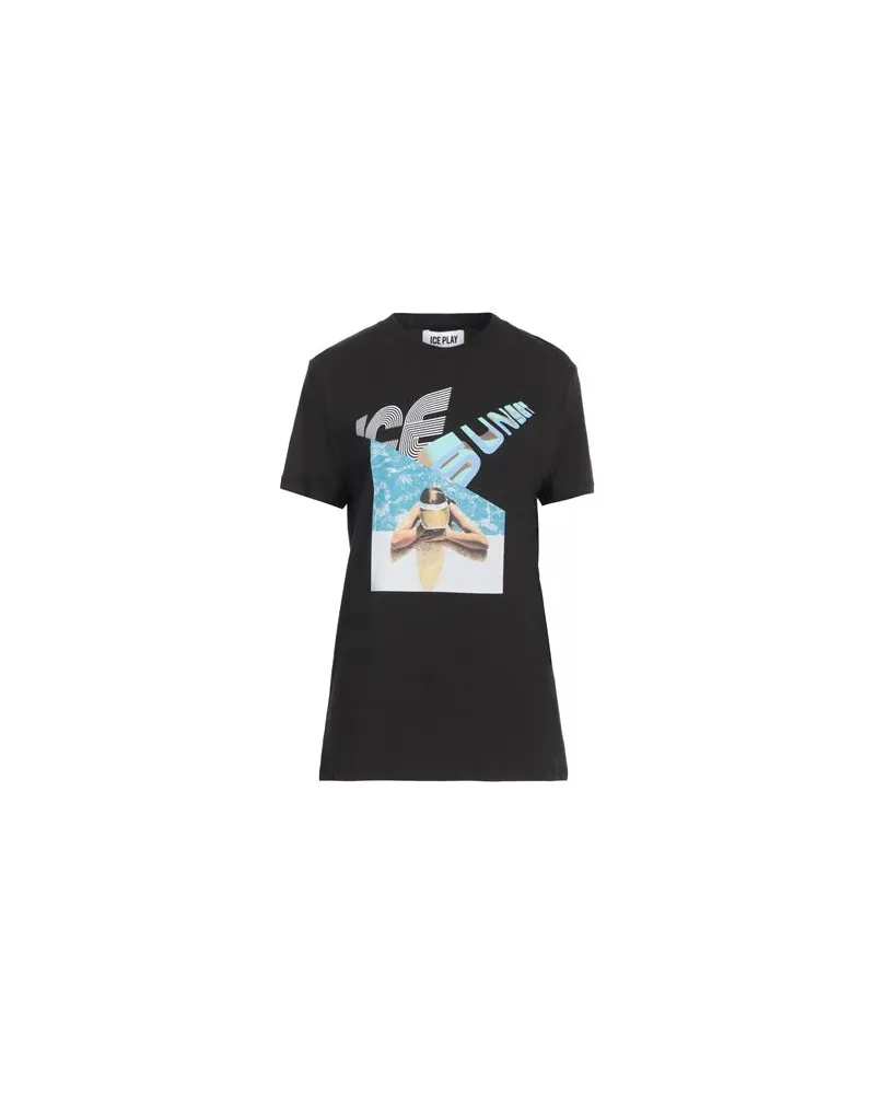ICE PLAY TOPS - T-shirtsauf YOOX.COM Schwarz