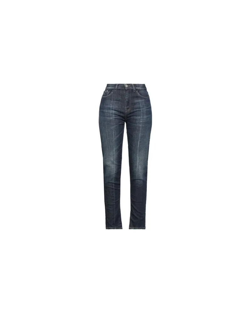 PMDS PREMIUM MOOD DENIM SUPERIOR HOSEN & RÖCKE - Jeanshosenauf YOOX.COM Blau