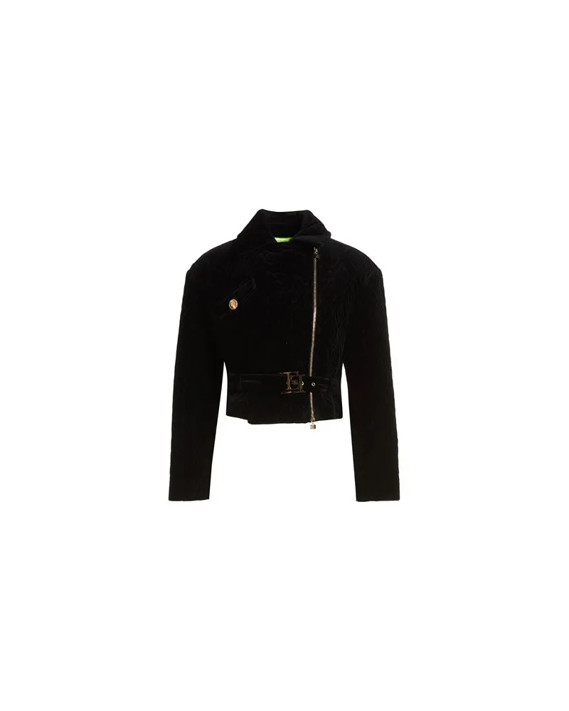 Elisabetta Franchi JACKEN & MÄNTEL - Jacken und Anoraksauf YOOX.COM Schwarz