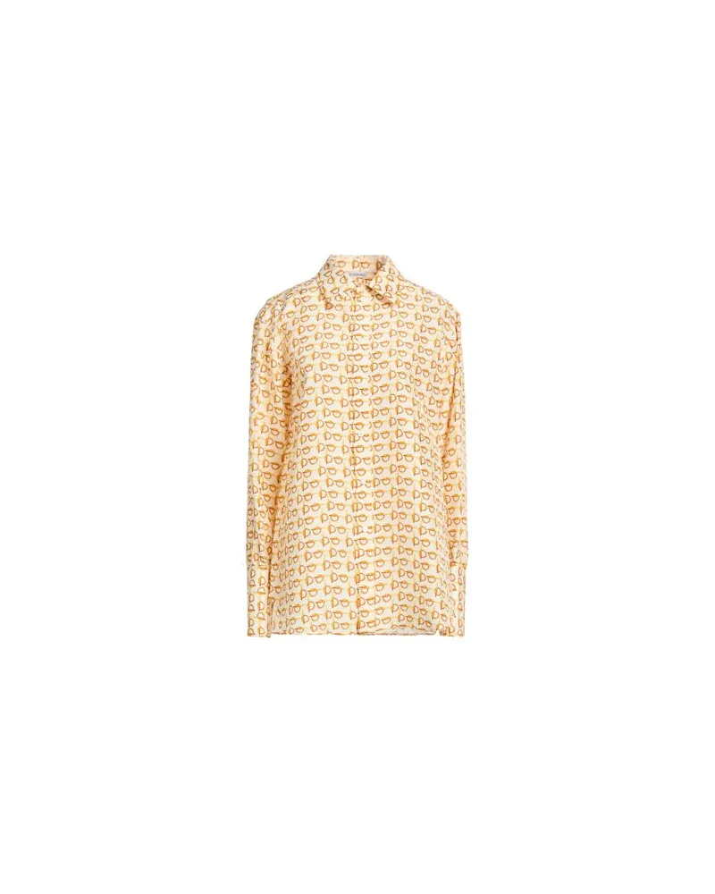 Alberta Ferretti TOPS - Hemdenauf YOOX.COM Elfenbein