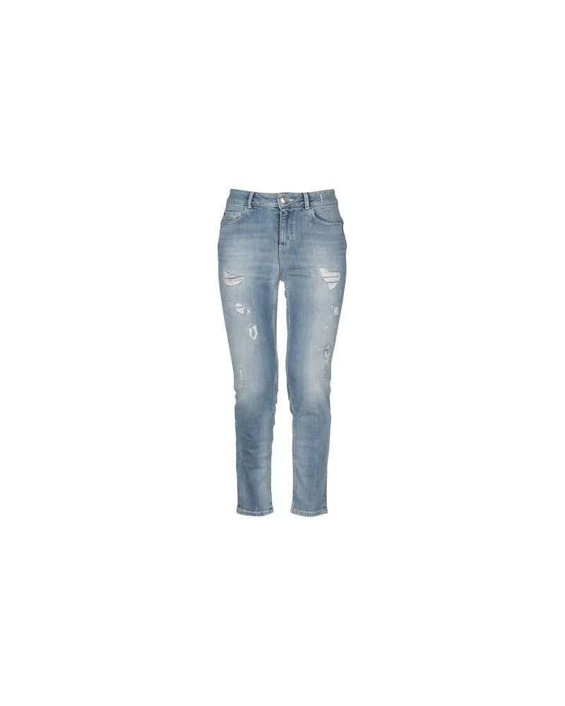 My Twin Twinset HOSEN & RÖCKE - Jeanshosenauf YOOX.COM Blau