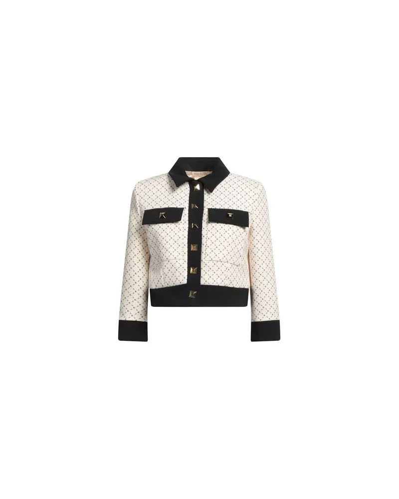 Elisabetta Franchi ANZÜGE und CO-ORDS - Blazersauf YOOX.COM Elfenbein