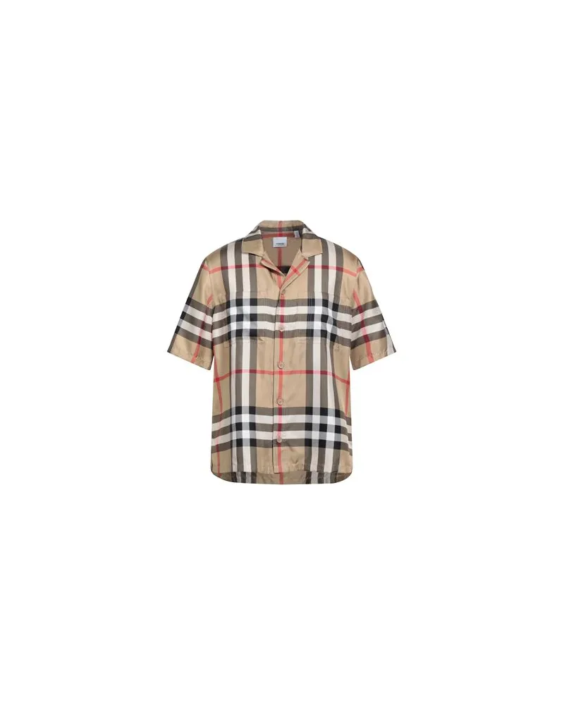 Burberry TOPS - Hemdenauf YOOX.COM Khaki