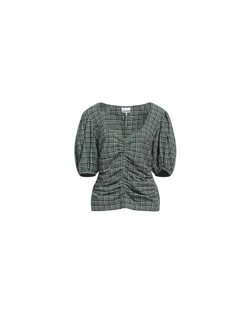 Ganni TOPS - Topsauf YOOX.COM Militärgrün