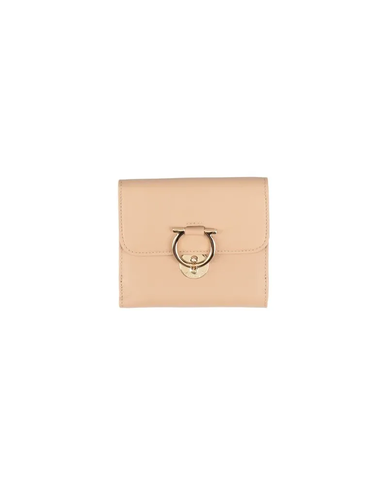 Ferragamo Kleinlederwaren - Brieftaschenauf YOOX.COM Beige