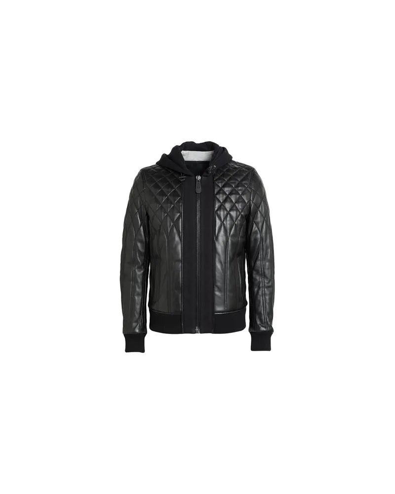 Philipp Plein JACKEN & MÄNTEL - Pufferjacken & Daunenjackenauf YOOX.COM Schwarz