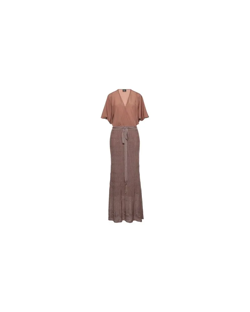 Liu Jo KLEIDER - Maxi-Kleiderauf YOOX.COM Braun