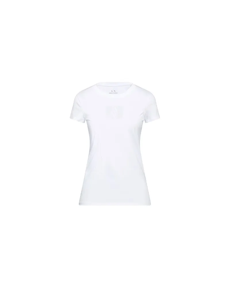Armani Exchange TOPS - T-shirtsauf YOOX.COM Weiß