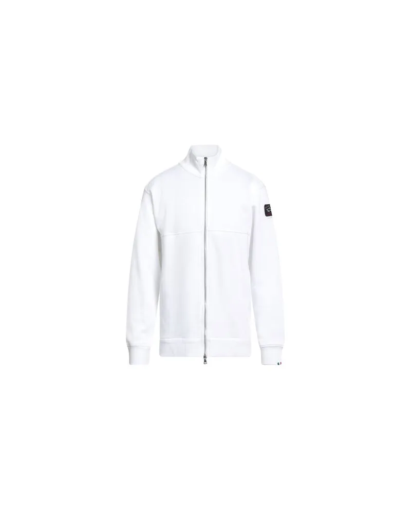 Paul & Shark ROBERTO MANCINI - TOPS - Sweatshirtsauf YOOX.COM Weiß