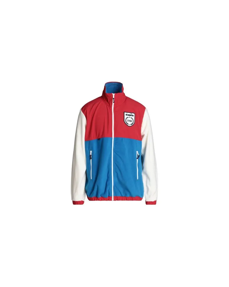 Diadora POLAR FLEECE LEGACY  - TOPS - Sweatshirtsauf YOOX.COM Rot