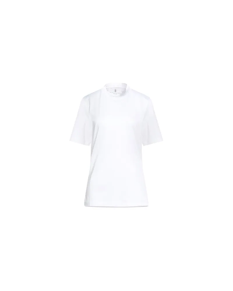 Brunello Cucinelli TOPS - T-shirtsauf YOOX.COM Weiß