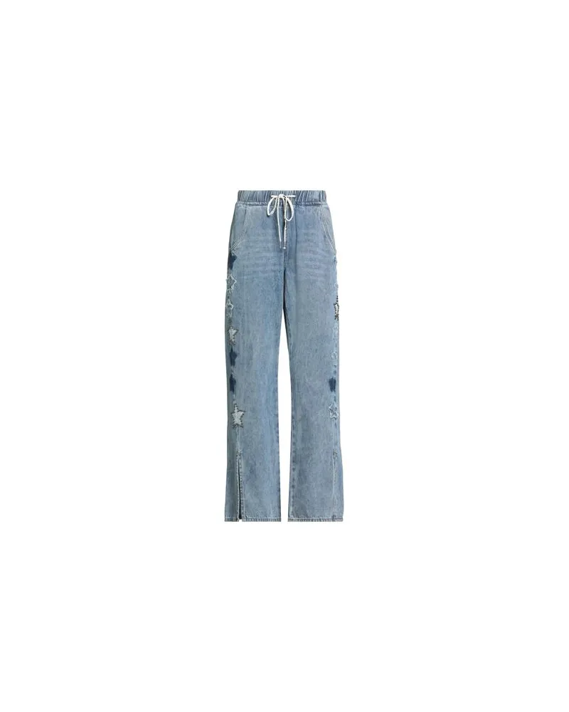 One Teaspoon HOSEN & RÖCKE - Jeanshosenauf YOOX.COM Blau