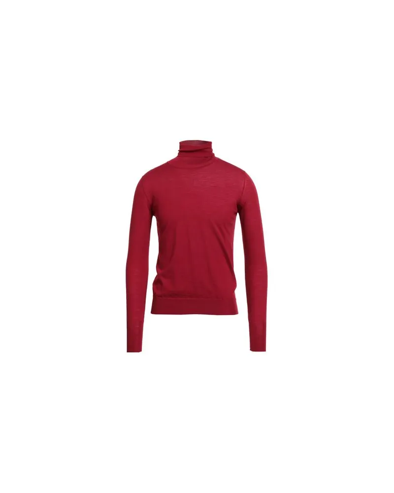 Roberto Collina STRICKWAREN - Rollkragenpulloverauf YOOX.COM Ziegelrot