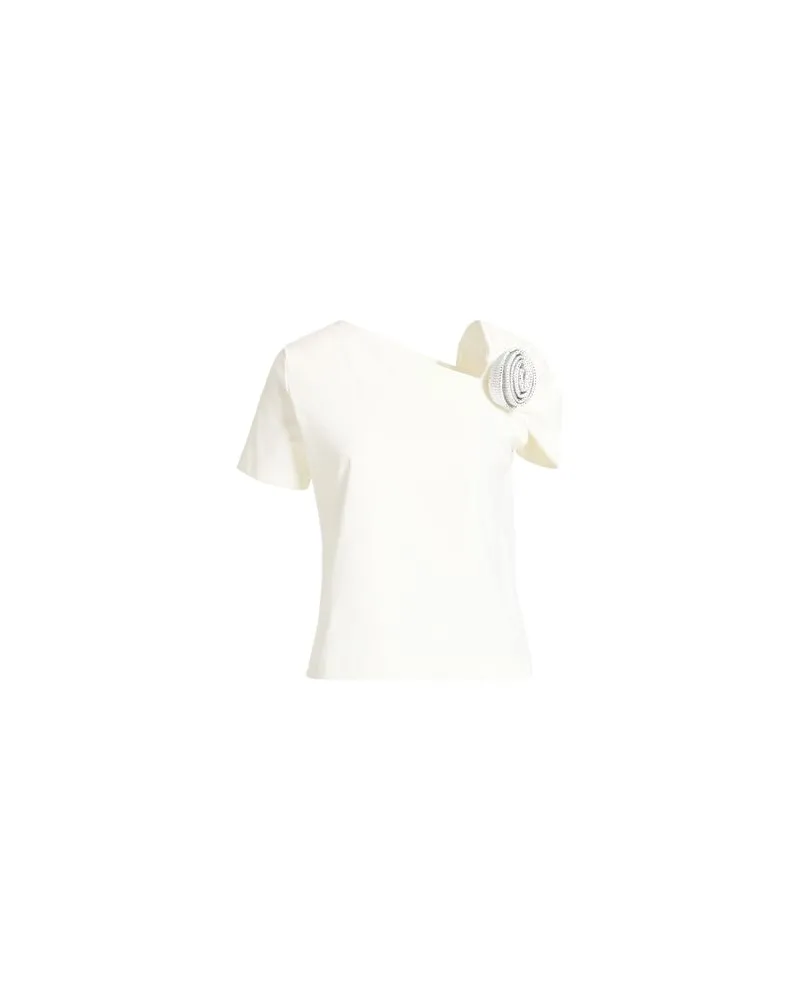 Giuseppe di Morabito TOPS - T-shirtsauf YOOX.COM Cremeweiß