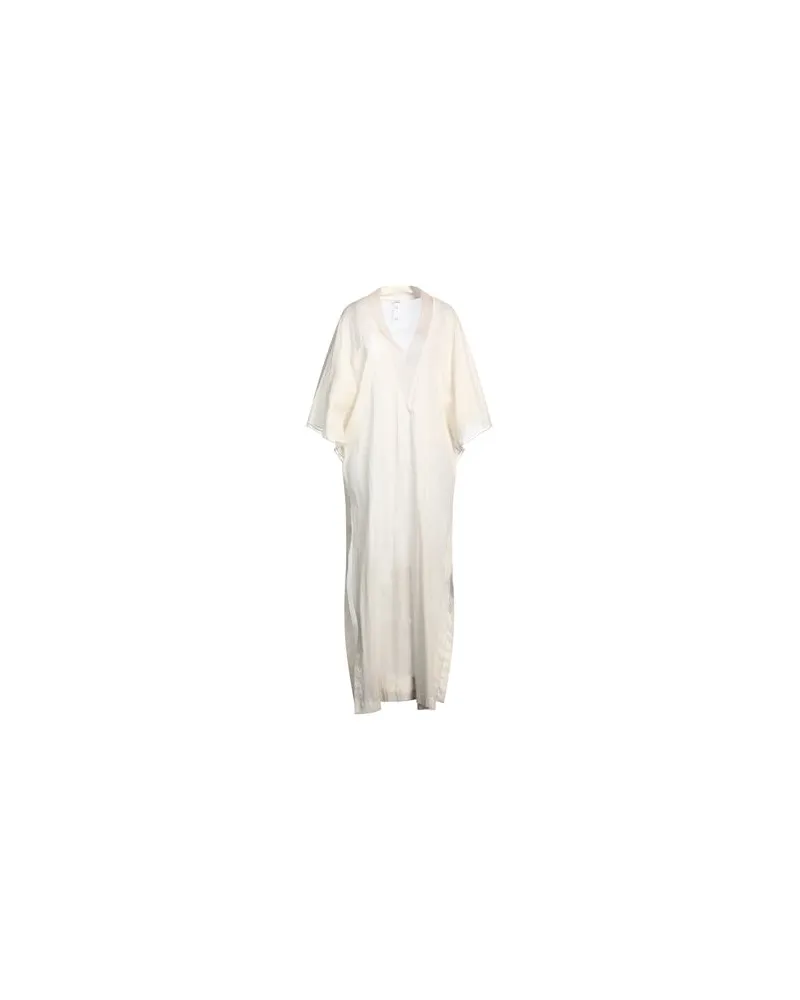 La Perla KLEIDER - Maxi-Kleiderauf YOOX.COM Elfenbein