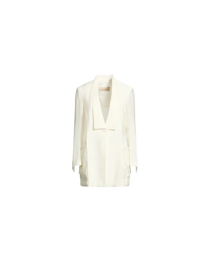 Gentryportofino ANZÜGE und CO-ORDS - Blazersauf YOOX.COM Cremeweiß